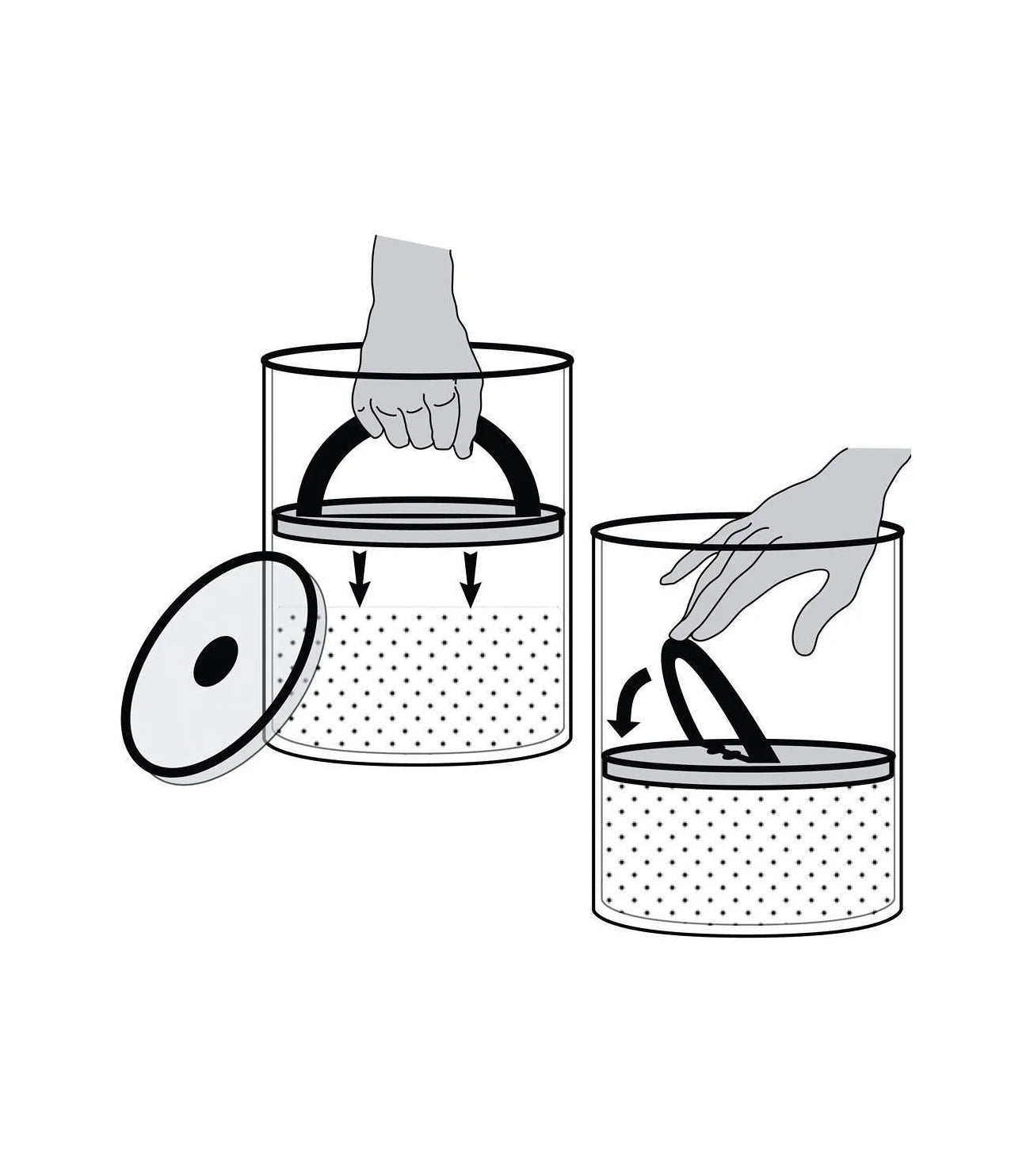 Airscape – Boîte à café hermétique en verre