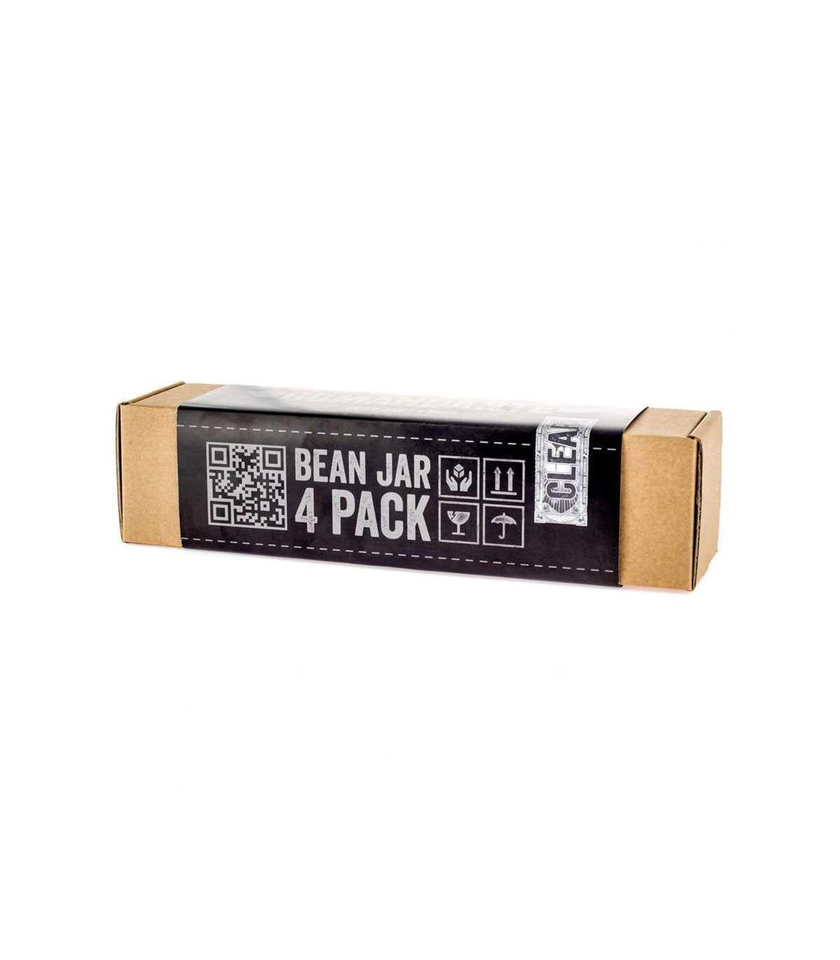 Bean jar 4 pack, pack de 4 recipientes para café transparente para usar con el molino de café Comandante C40 MK4 y MK3