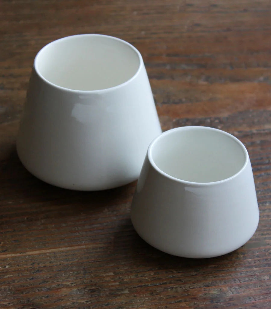 Tasse à café en porcelaine blanche Graycano Cupcano –