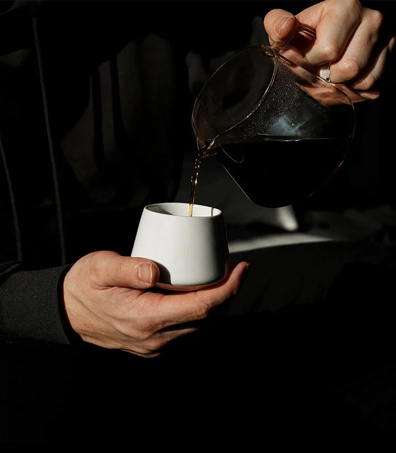 Tasse à café en porcelaine blanche Graycano Cupcano –