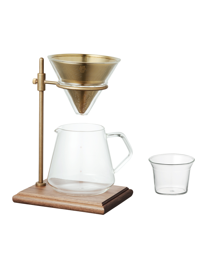 Dripper Kinto SCS Kit de 4 Tazas en Madera