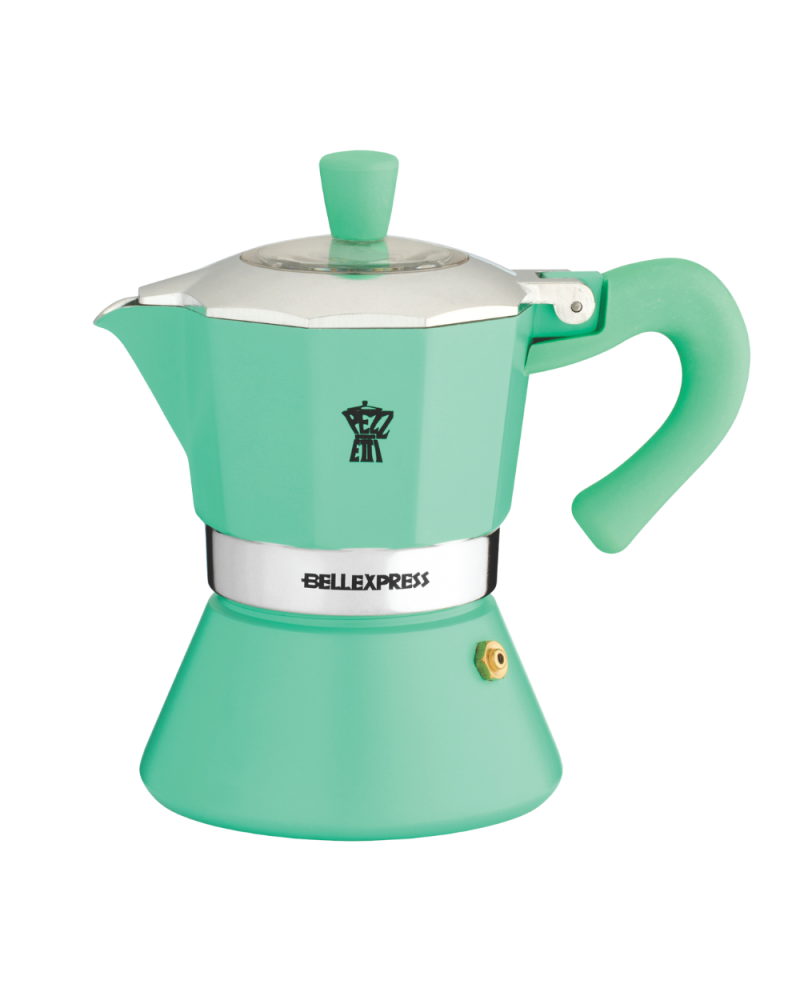 Pezzetti Bellexpress Inducción 6 Tazas Turquesa