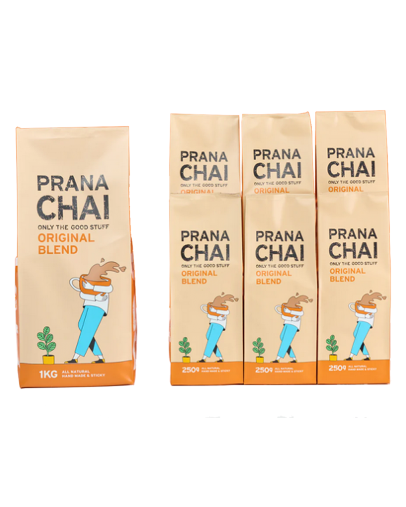 Prana Chai Bundle Original Masala (6 x 250g + 1kg)